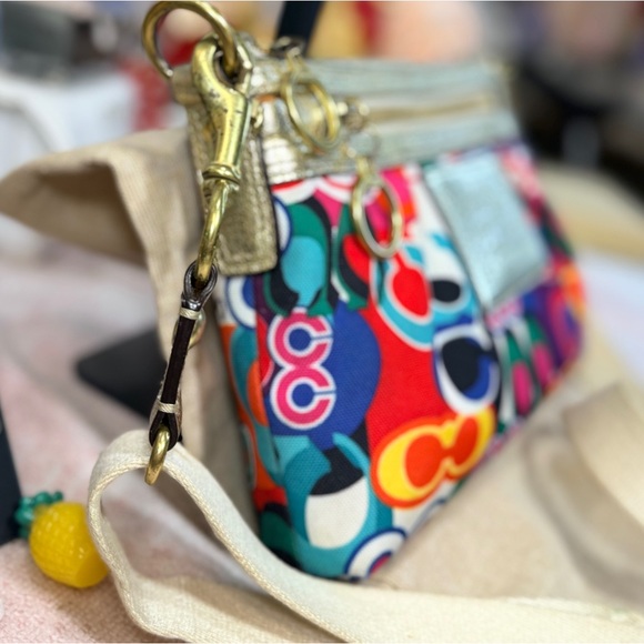 Coach Poppy Pop C Glam Graffiti Crossbody - Picture 4 of 10